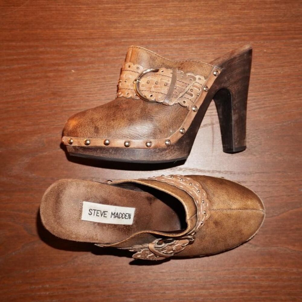 Steve-madden Women's Brown Clogs